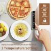 image2 Pcs Electric Food Warming Mat Innowarmer Silicone Food Warmer for Parties Buffet Portable Fast Heating Pads for Food Pizza Coffee Tea Heater Meat Defrosting Tray Adjustable Temperature