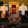image31 Inch Halloween Hanging Ghosts Decoration Outdoor Indoor Cute Flying White Ghost Decor for Home Halloween Party Porch Yard Garden Spooky Stuff Props 4 PCS Ghost4 Ghost