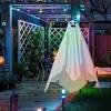 image31 Inch Halloween Hanging Ghosts Decoration Outdoor Indoor Cute Flying White Ghost Decor for Home Halloween Party Porch Yard Garden Spooky Stuff Props 4 PCS Ghost2 Ghost
