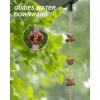 image88ft Rain Chains for Gutters Outside Rain Catcher Chain with 6 Metal Cups ampamp Hummingbird Decor Adjustable Hanging Rain Hutter Chain Downspout Substitute for Garden Drainage ampamp Eaves