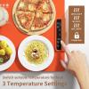 imageElectric Food Warming Mat Silicone Food Warmer for Parties Buffet Portable Fast Heating Pads for Food Pizza Coffee Tea Heater Meat Defrosting Tray Adjustable Temperature BlueOrange