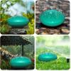 imageRain Drum for Outside Garden 6 Inches 8 Notes Steel Tongue Chakra Drums Waterproof Echo Rain Chime Meditation Drums Musical Instruments for Adult Gift with Bag Music Book Drum Mallets BlackLake Blue
