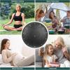 imageRain Drum for Outside Garden 6 Inches 8 Notes Steel Tongue Chakra Drums Waterproof Echo Rain Chime Meditation Drums Musical Instruments for Adult Gift with Bag Music Book Drum Mallets BlackBlack