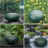 imageRain Drum for Outside Garden 6 Inches 8 Notes Steel Tongue Chakra Drums Waterproof Echo Rain Chime Meditation Drums Musical Instruments for Adult Gift with Bag Music Book Drum Mallets Blackgreen