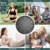 imageRain Drum for Outside Garden 6 Inches 8 Notes Steel Tongue Chakra Drums Waterproof Echo Rain Chime Meditation Drums Musical Instruments for Adult Gift with Bag Music Book Drum Mallets BlackBlack