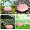 imageRain Drum for Outside Garden 6 Inches 8 Notes Steel Tongue Chakra Drums Waterproof Echo Rain Chime Meditation Drums Musical Instruments for Adult Gift with Bag Music Book Drum Mallets BlackPink