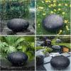 imageRain Drum for Outside Garden 6 Inches 8 Notes Steel Tongue Chakra Drums Waterproof Echo Rain Chime Meditation Drums Musical Instruments for Adult Gift with Bag Music Book Drum Mallets BlackNavy Blue