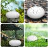 imageRain Drum for Outside Garden 6 Inches 8 Notes Steel Tongue Chakra Drums Waterproof Echo Rain Chime Meditation Drums Musical Instruments for Adult Gift with Bag Music Book Drum Mallets BlackWhite