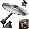 imageCar Cymbal Drum Air Vent Mini Metal Drum Crash Cymbal for Car Dashboard Funny Musical Instruments Gadget for Drummer Music Lovers Gift Sliver1 PC Sliver